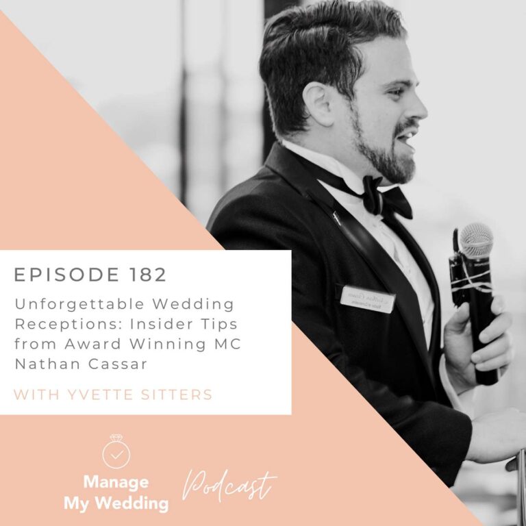 Unforgettable Wedding Receptions: Insider Tips from Award Winning MC Nathan Cassar MMW 182