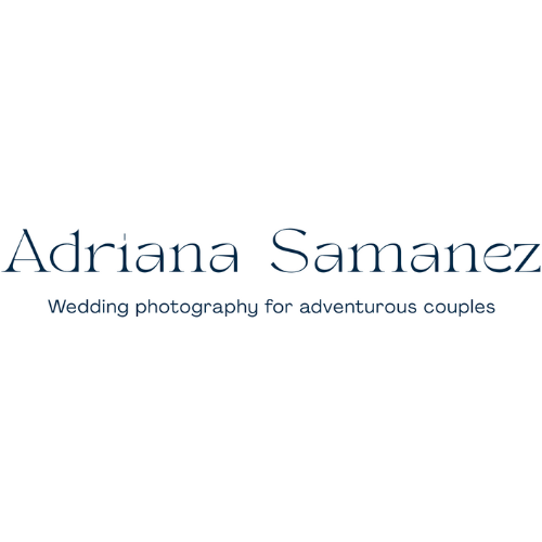 Adriana Samanez wedding photography for adventurous couples logo