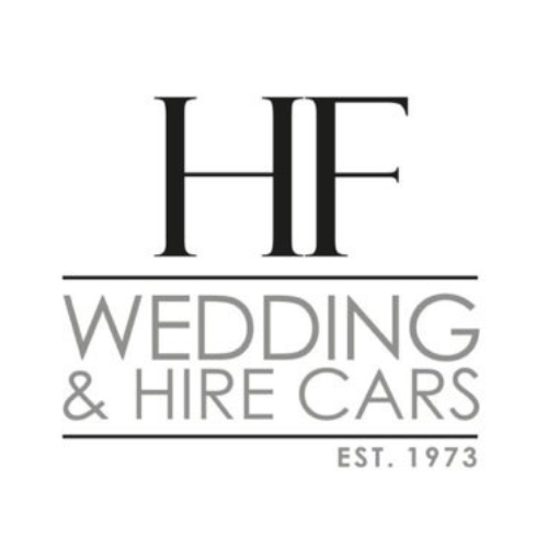 HF Wedding & Hire Cars logo, est. 1973